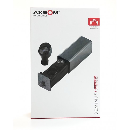 Axsom - 無線藍牙耳機-連充電盒,清晰音質
