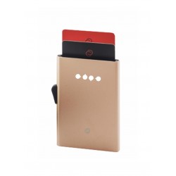 ertha - RFID Secure Card Holder - Champagne Gold