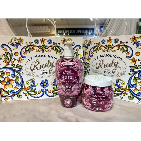 Positano Rose Luxury Body Care Gift Set 