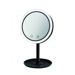 Issage - Cosmetic mirror with LED light and air diffuser 16.5cm